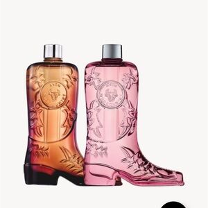Avon Wild Country His & Hers Boot Decanter Set limited edition Sold on eBay